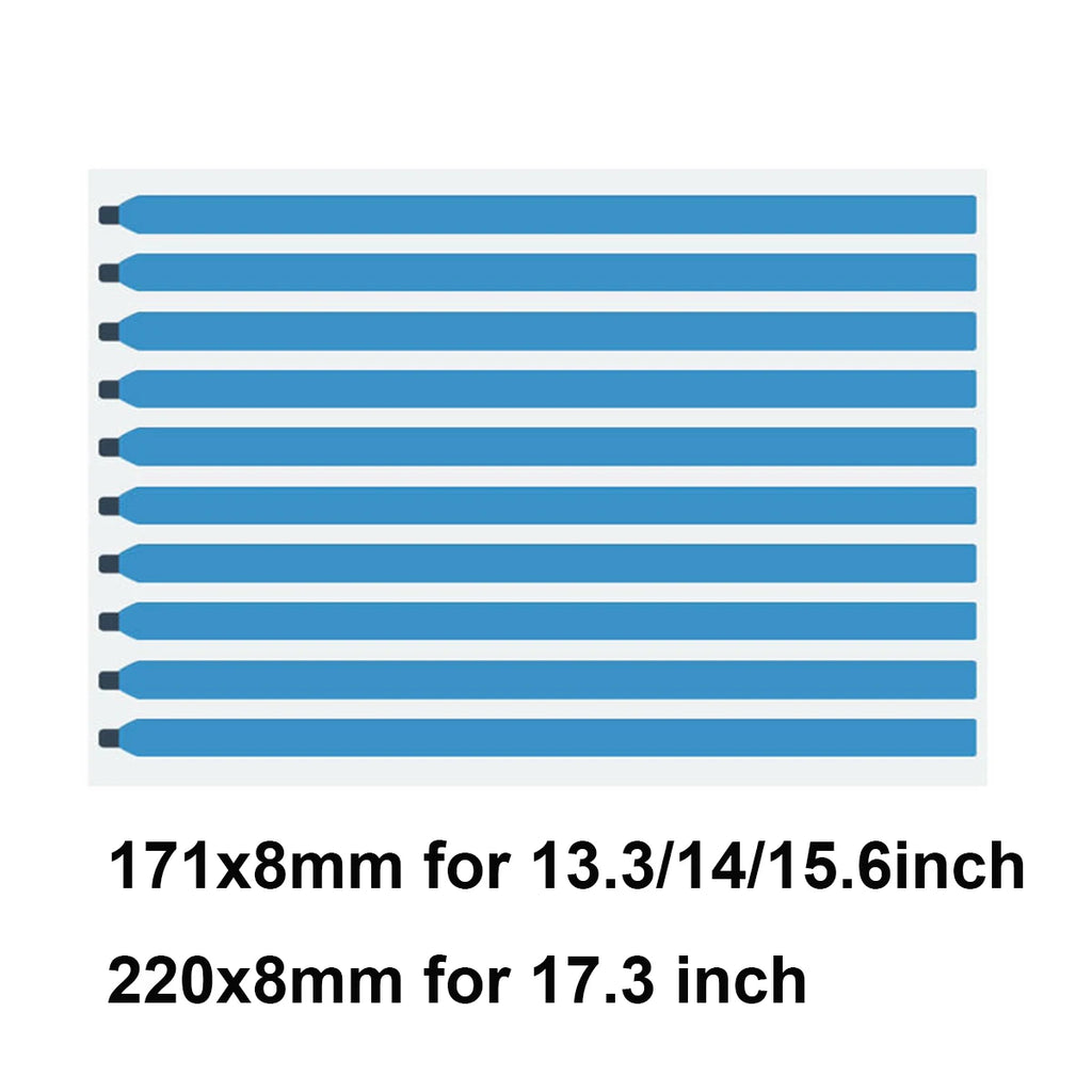 10Pcs Double-Sided LCD Screen Frame Tape for Laptop Easy Pul