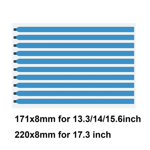 10Pcs Double-Sided LCD Screen Frame Tape for Laptop Easy Pul