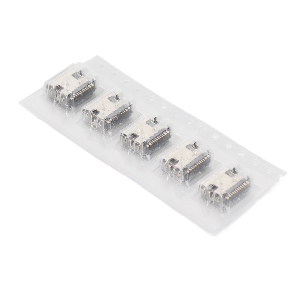 5pcs Game Handle Charging Port Type C Interface Replacement 
