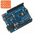 USB-C UNO R3 Board I2C & UART Breakouts Extra A6/A7 Analog Pins Arduino Compatible Type-C Port ATmega328P-AU Microcont