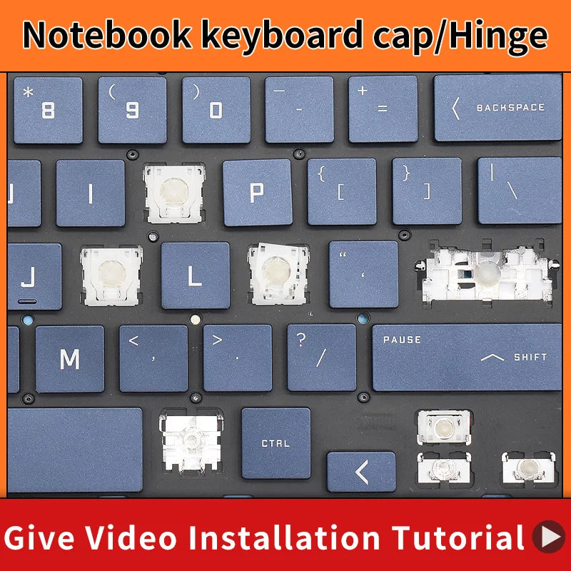 Replacement Keycap Key Cap&Scissor Clip&Hinge For HP OMEN Ga