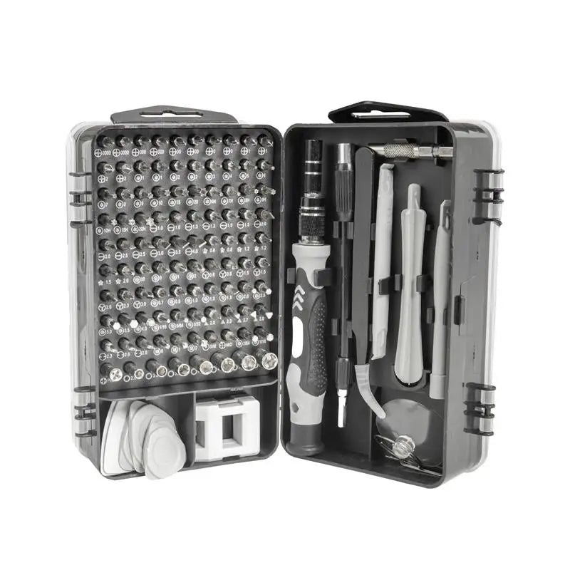 115-in-1 Precision Screwdriver Set with Magnetic Bits - Electronics Repair Tool Kit for Phone Laptop PC & DIY Projects