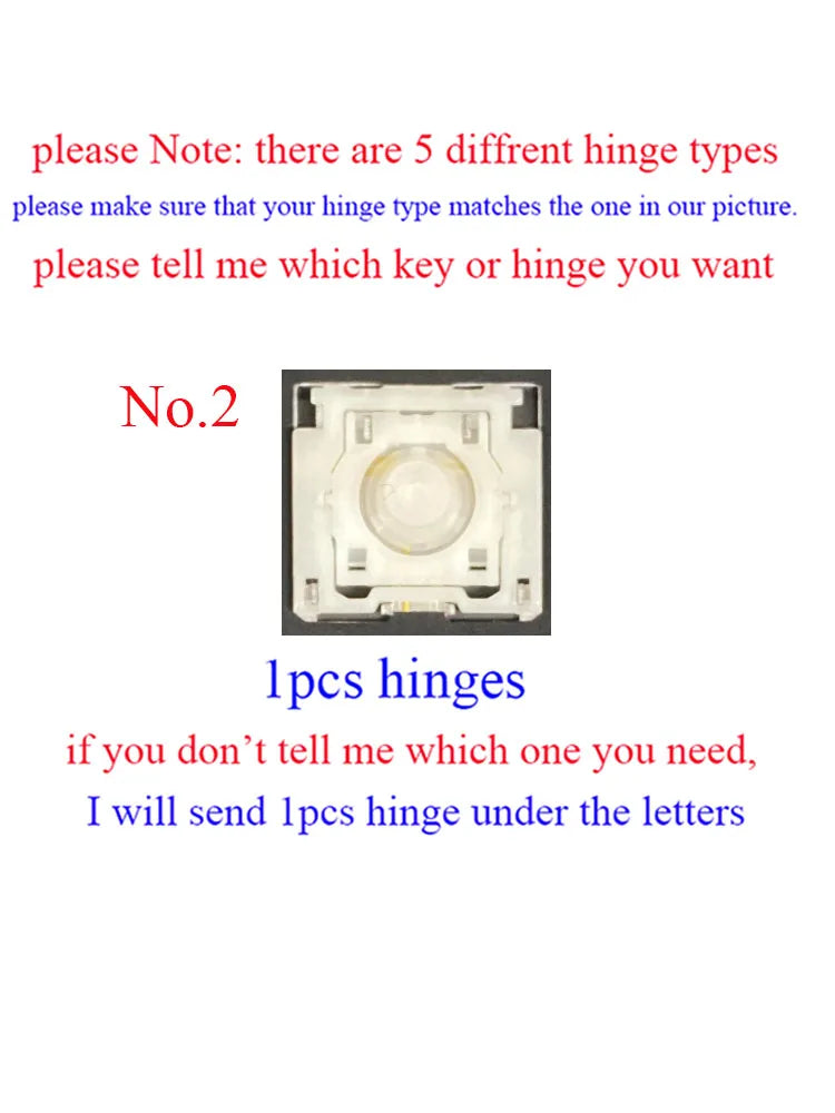 Single Key cap hinges For HP ProBook 645 640 G8 440 445 G8 G9 G10 EliteBook 640 645 G9 G10 ZHAN66 Pro 14 G4 Keyboard Keys