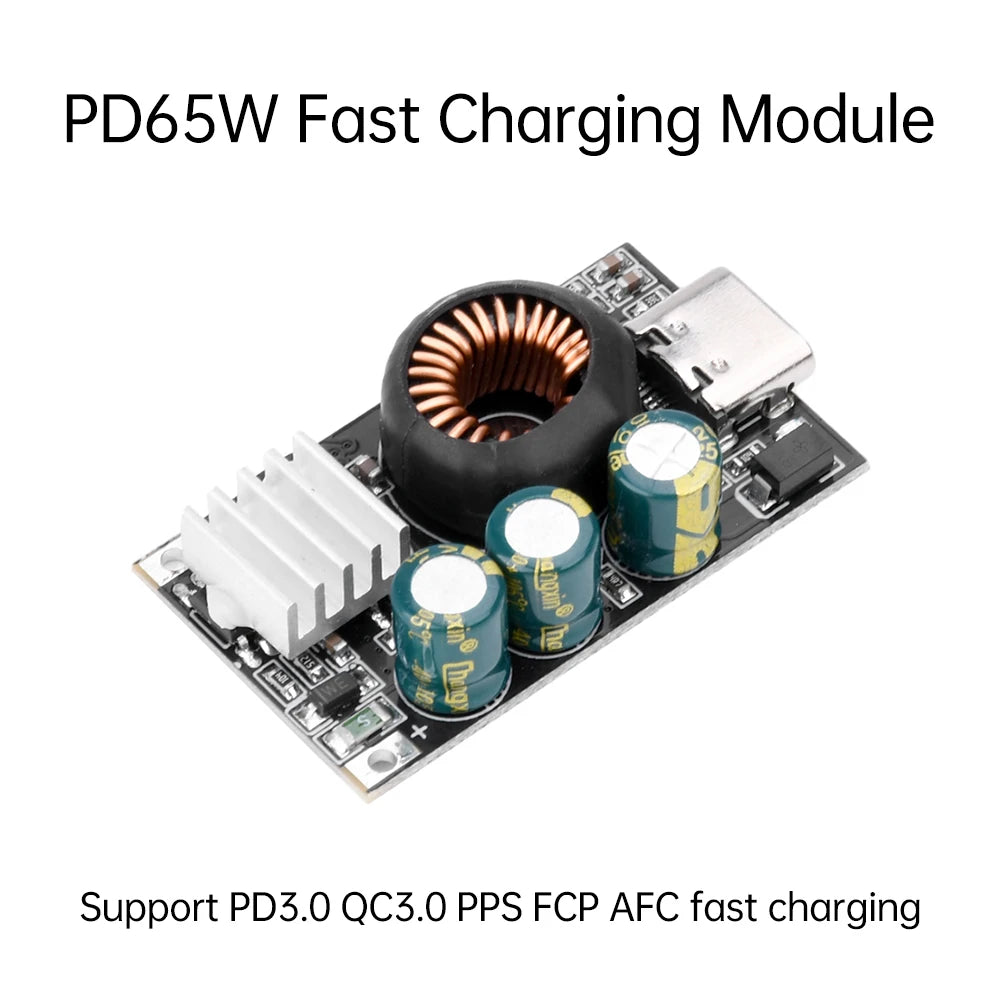 PD 65W Super Fast Charging Module Multi Protocol Mobile Fast