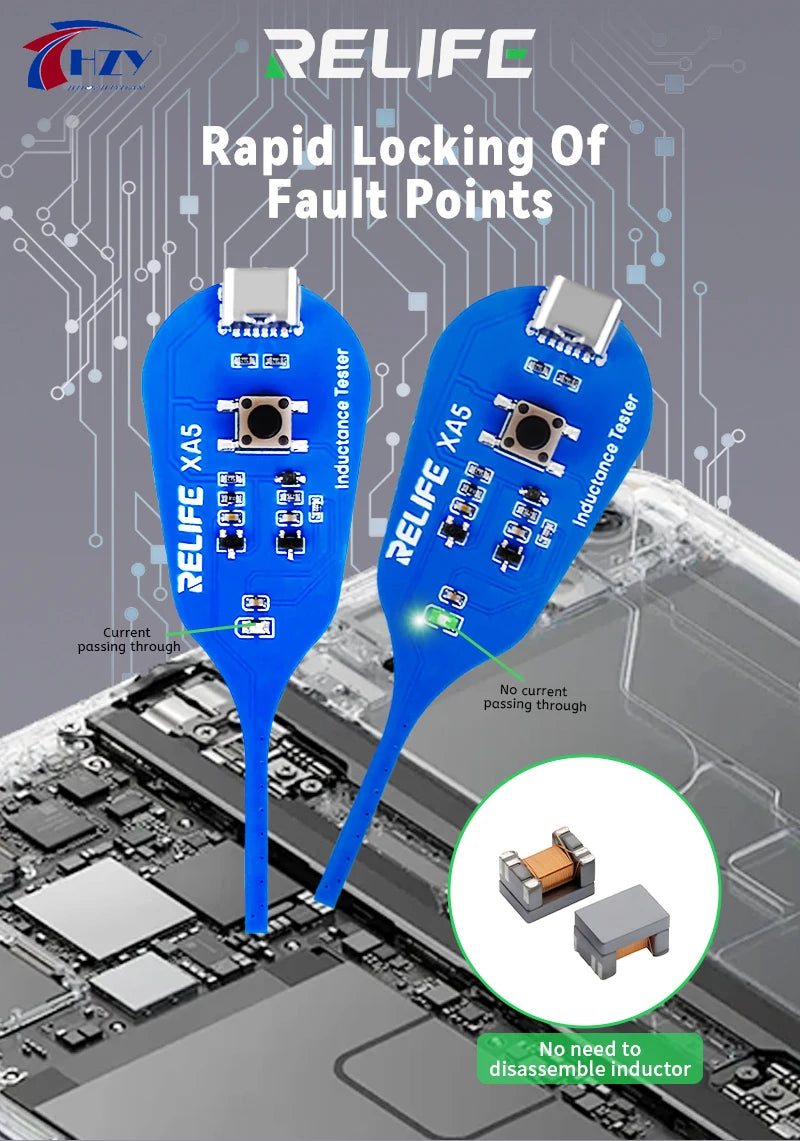 RELIFE XA5 Inductance Tester Electromagnetic Non-Contact Fau
