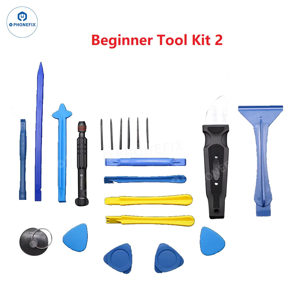 Professional Mobile Phone Screen Opening Repair Set Screwdriver Pry Suction Cup Insulation Pad Disassemble Tools Kit for iPhone