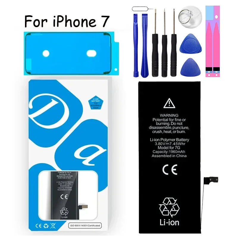 XDOU Battery For IPhone 7 7G IPhone7 IPhone7G 1960mAh Phone 