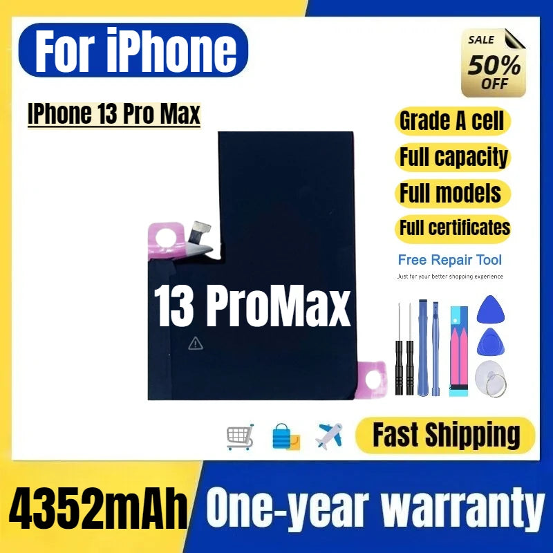 Battery for IPhone 13 Pro Max Mobile Phone Batteries High Qu