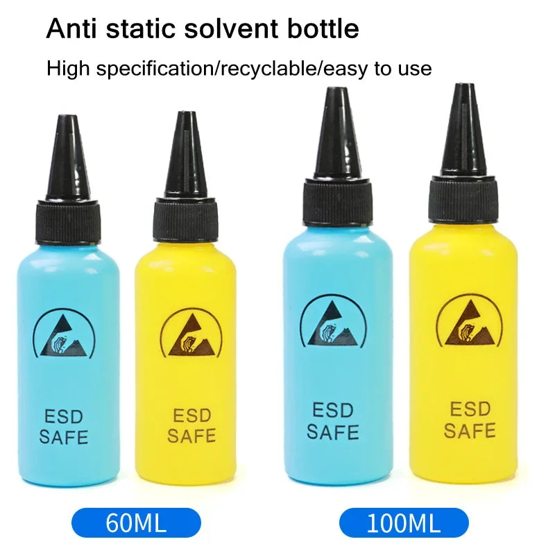 TE-P4 60/100ml Alcohol Bottle with Needle For Mobile Phone R