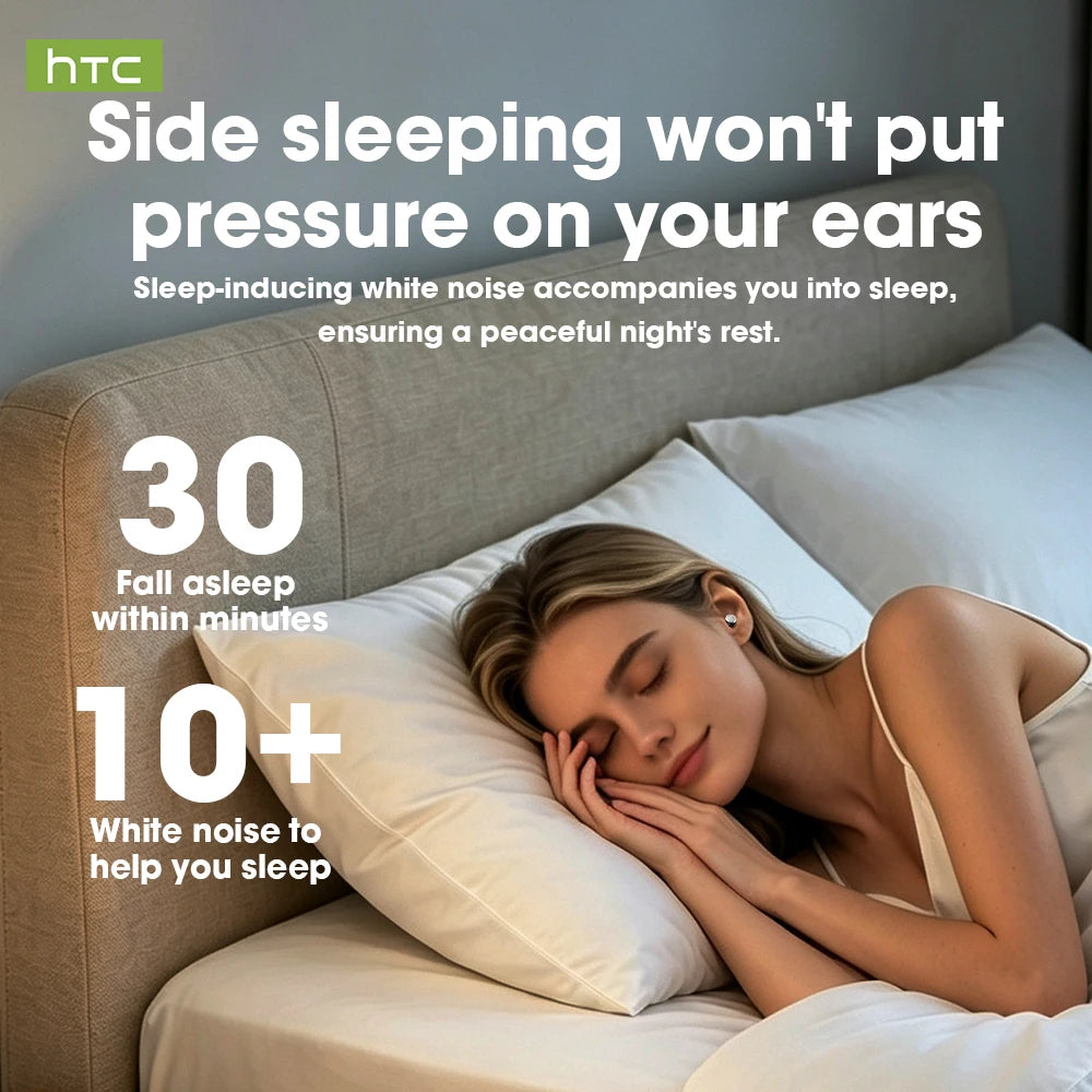 HTC NE90 Wireless Bluetooth Sleep Headphones Long Battery Sl