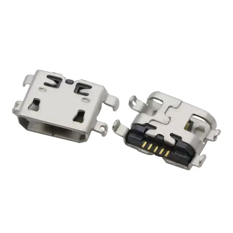 10PCS Micro USB Android Female Charging Socket Flat Edge Cri