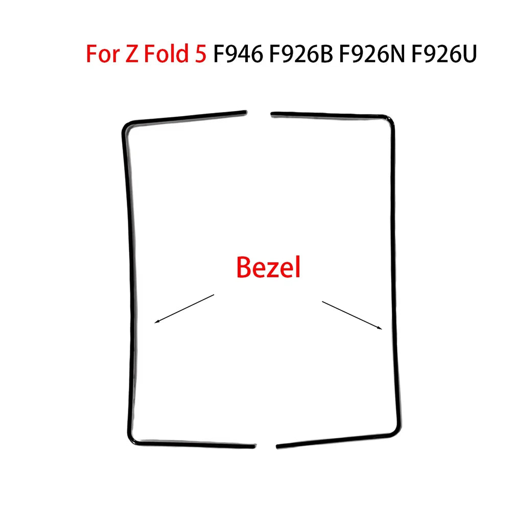 Novecel Middle Frame Bezel Replace For Samsung Galaxy Z Fold 7 6 5 4 3 F9660 SM-9660 Flip 6 5 7 SM-F741 LCD Screen Phone Repair