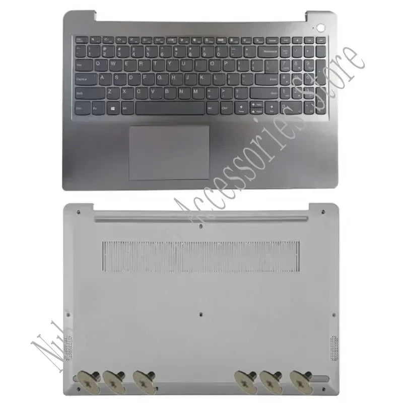 New For IdeaPad 3 15ADA6 15ITL6 15ALC6 2021 Laptop LCD Back Cover Front Bezel Palmrest Bottom Case Keyboard Hinges