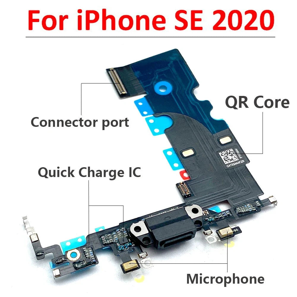Charger Board PCB Flex For Iphone SE 2020 USB Charging Conne