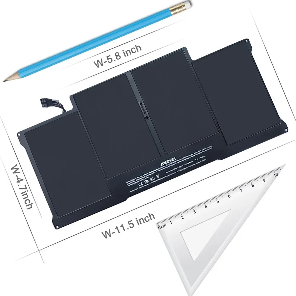 SKOWER 7.2V 55Wh A1405 Laptop Battery For Apple Macbook Air 