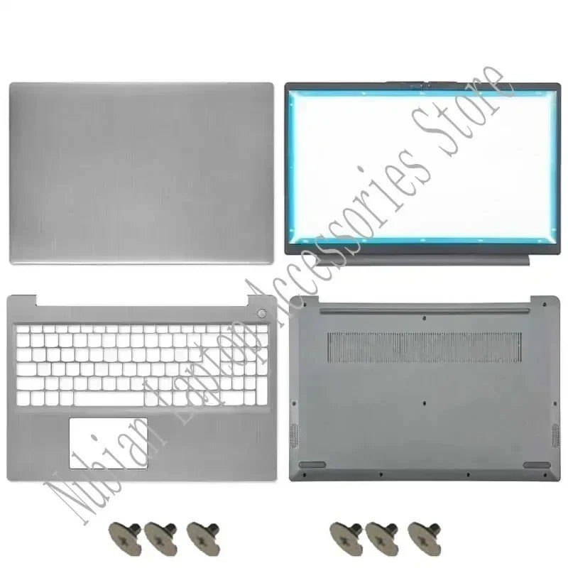 New For IdeaPad 3 15ADA6 15ITL6 15ALC6 2021 Laptop LCD Back Cover Front Bezel Palmrest Bottom Case Keyboard Hinges