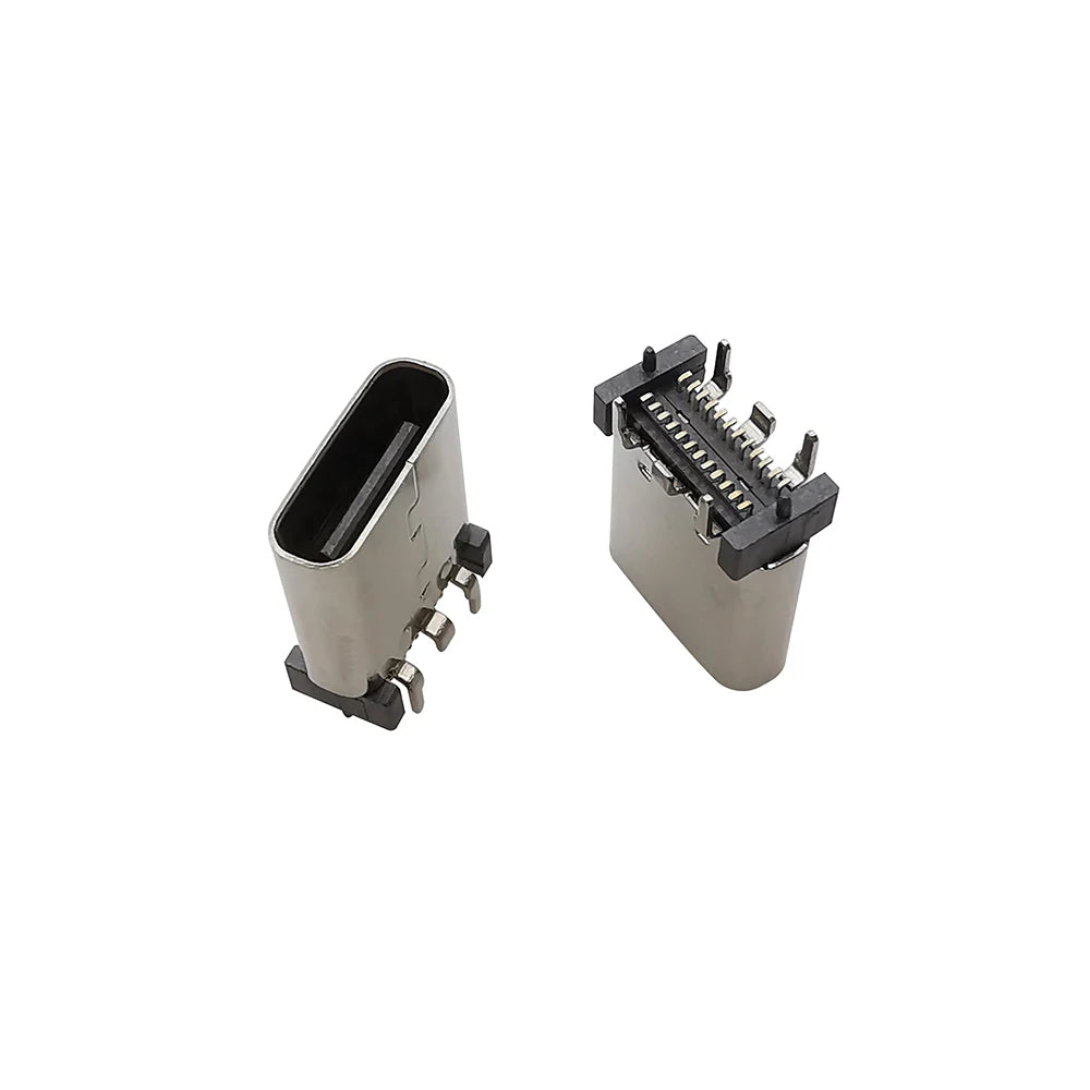 10/20Pcs 24 Pin USB Type C Female Socket Vertical PCB Connec