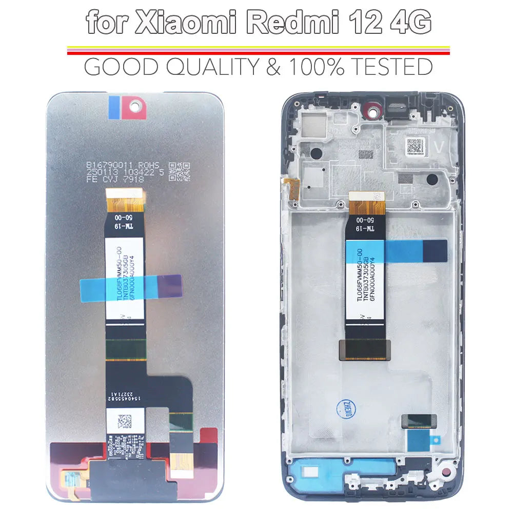 6.79 LCD for Redmi 12 4G LCD Phone Display Touch Screen Digi