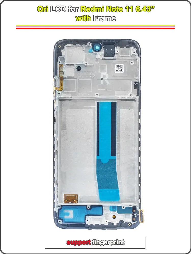 Super AMOLED LCD for Redmi Note 11 4G LCD Display Touch Screen Digitizer Replacement for Redmi Note 11 Phone 2201117TY 2201117TG