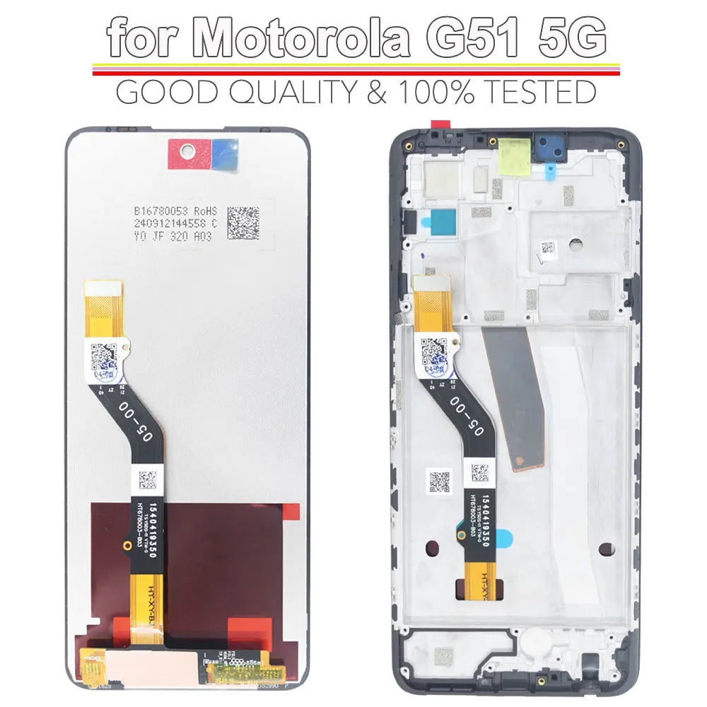 LCD for Motorola Moto G51 5G LCD Display Touch Screen Digiti