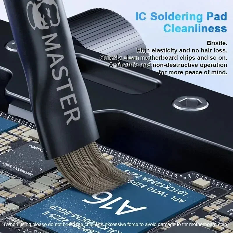 Mechanic Steel Brush Motherboard Chip Glue Removal IC Pad Cl