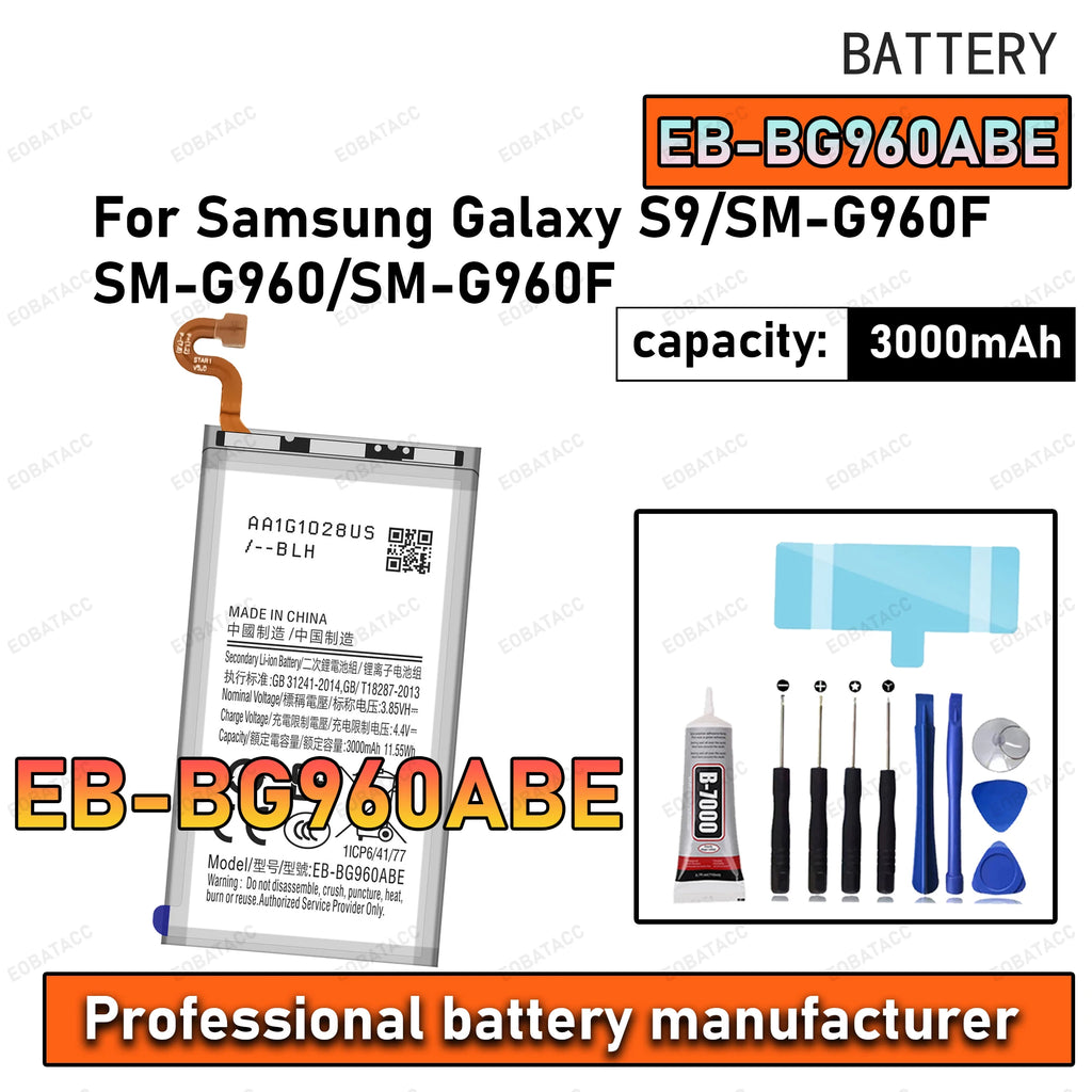 100% New Zero Cycle EB-BG960ABE Battery For Samsung Galaxy S