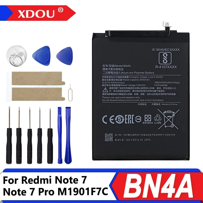 Brand New BN4A 4000mAh Battery For Xiaomi Redmi Note 7 Note 