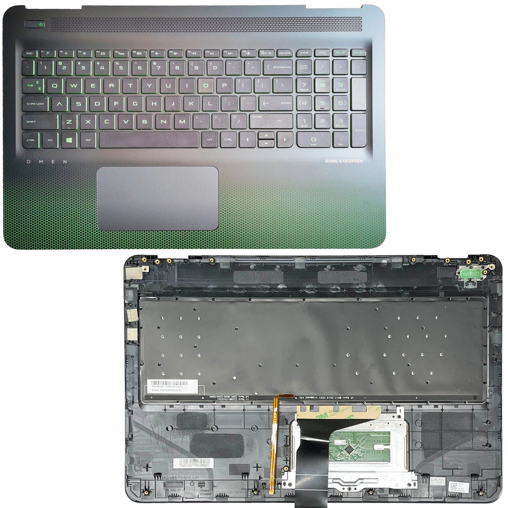 New Laptop Top Case Replace Keyboard For HP OMEN 2Pro 15-AX 15-BC 15-DP 15-AX000 TPN-Q173 Palmrest Upper Cover 859735 905118-001