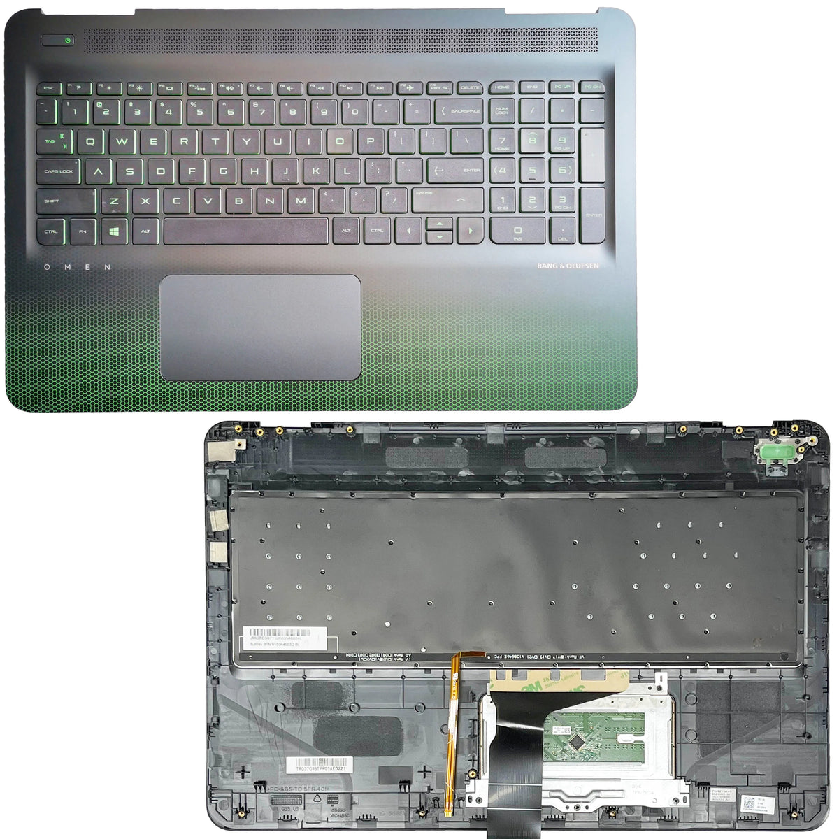 New Laptop Top Case Replace Keyboard For HP OMEN 2Pro 15-AX 15-BC 15-DP 15-AX000 TPN-Q173 Palmrest Upper Cover 859735 905118-001