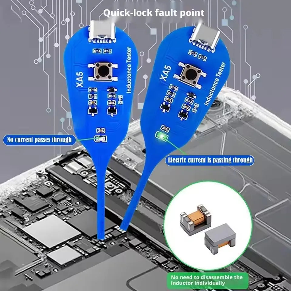 Type-C Powered High Precision Mainboard Coil Testing Tool Fa