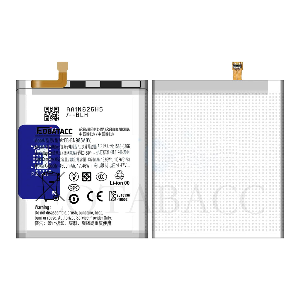 EOTABACC Brand New EB-BN985ABY 4500mAh Replacement Battery F