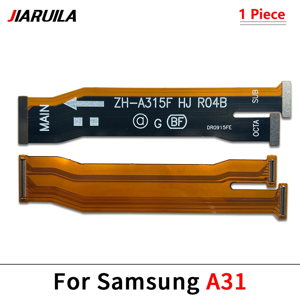 For Samsung A21S A31 A41 A51 A70 A71 USB Charging Port Mic Microphone Connector Main Motherboard LCD Flex Cable Replacement