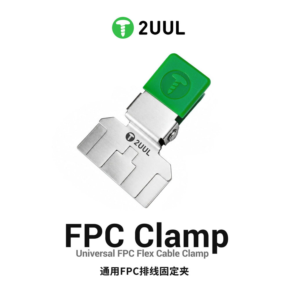 2UUL FC01 Universal FPC Flex Cable Clamp Stainless Steel Pos