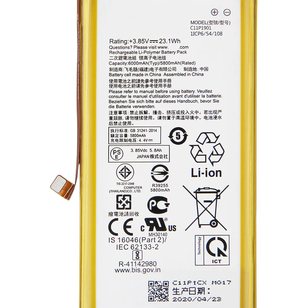 Original Replacement Battery For ASUS ROG 3 2 1 ZS661KL ZS66