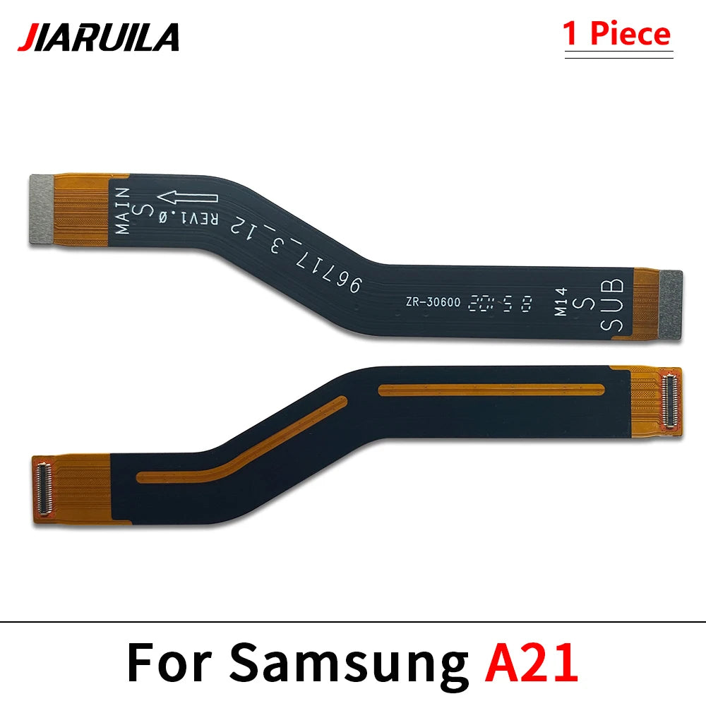 For Samsung A21S A31 A41 A51 A70 A71 USB Charging Port Mic Microphone Connector Main Motherboard LCD Flex Cable Replacement