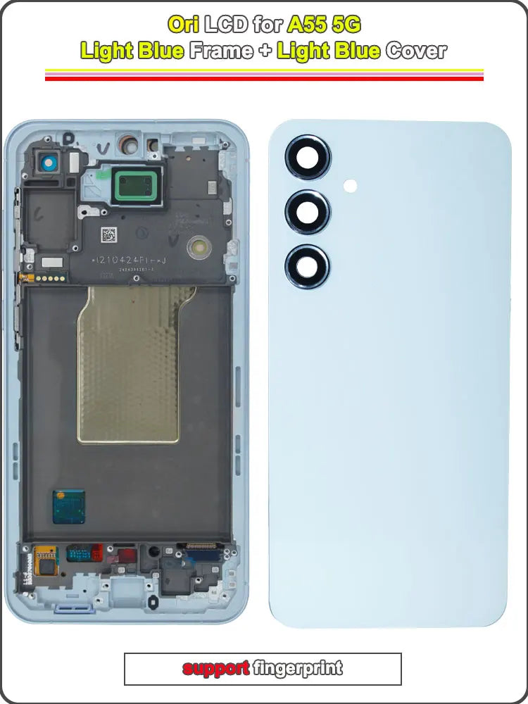 100% Tested LCD for Samsung Galaxy A55 5G LCD Display Touch Screen Digitizer Assembly for Samsung A55 5G A556 Phone LCD Screen