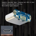 10Pcs M85k Micro USB To Type-C Adapter Board Type-C Socket C