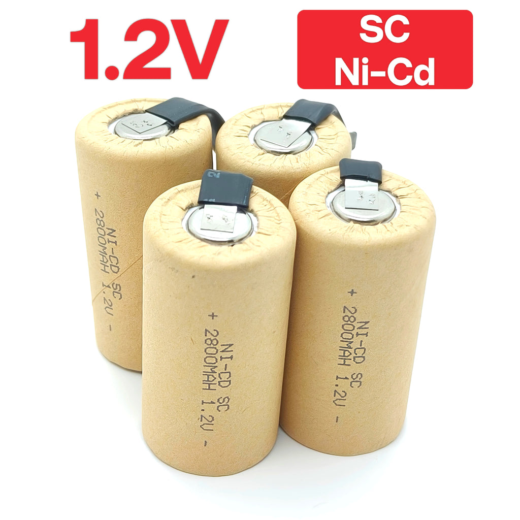 Hot Seller 1.2V 2200mAh/2800mAh Nickel-Cadmium Rechargeable 