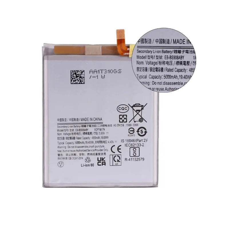 New EB-BS908ABY 5000mAh Mobile Phone Battery For Samsung Gal