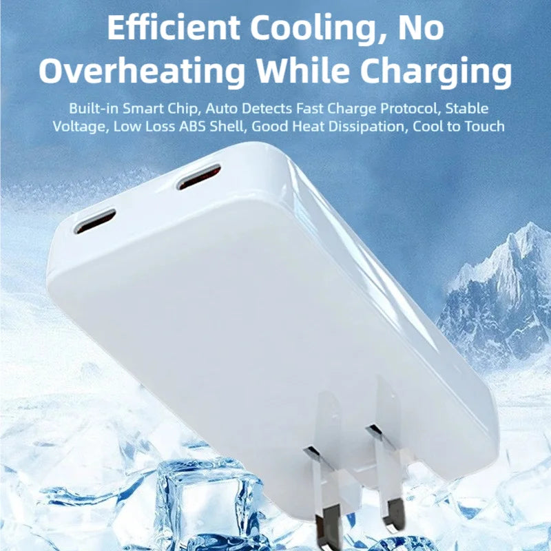 TINSOL 65W Ultra-thin Gallium Nitride Charger USA/EU/Korea/U