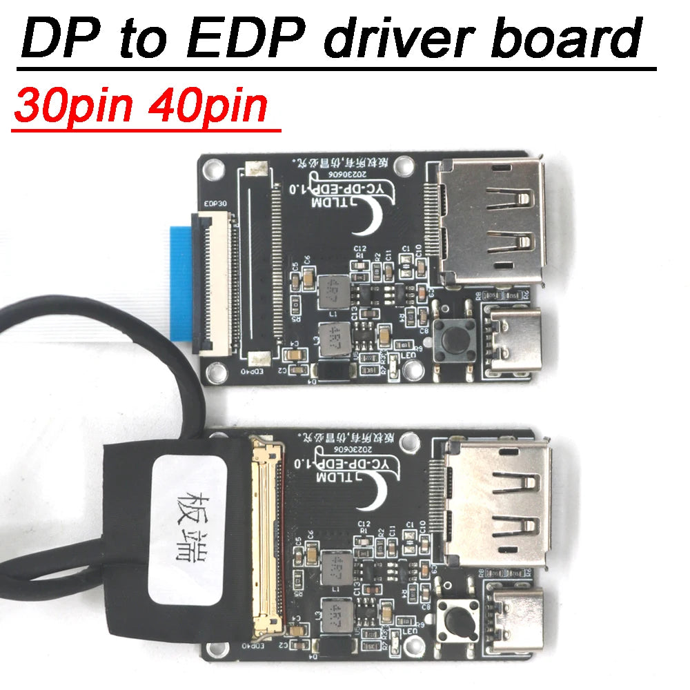 30P 40P DP To EDP Driver Board EDP Signal Adapter Board EDP 
