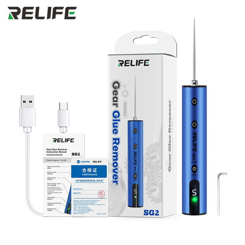 RELIFE SG2 Gear Glue Remover One-touch Start Five-speed Forw