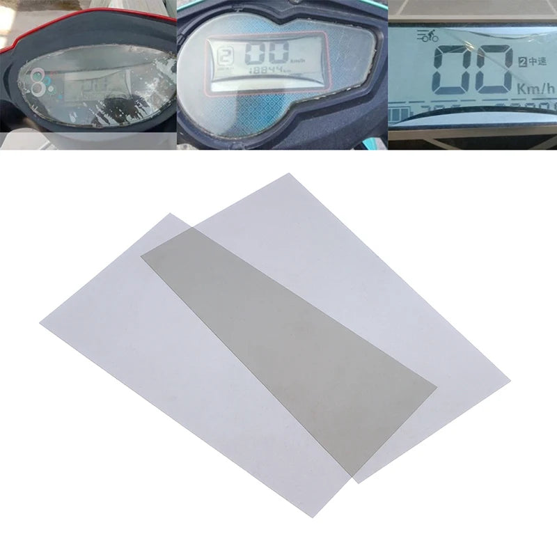 2Pcs Universal LCD Electric Vehicle Polarized Film Image Dis