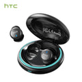 HTC NE92 TWS Wireless Earbuds 10mm Dynamic Drivers Smart Touch Lightweight 4g Earbuds with LED Battery Display