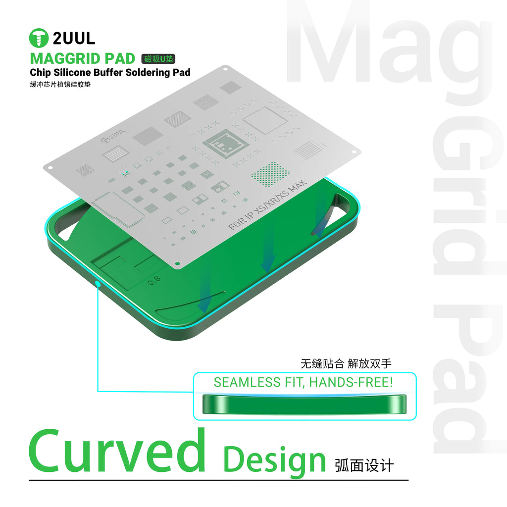 2UUL MagGrid Magnetic Planting Tin Pad Universal BGA Reballi