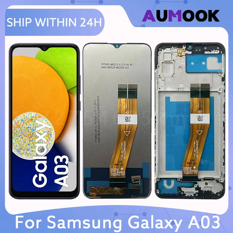 6.5 LCD Display For Samsung A03 A035 Touch Screen Digitizer 