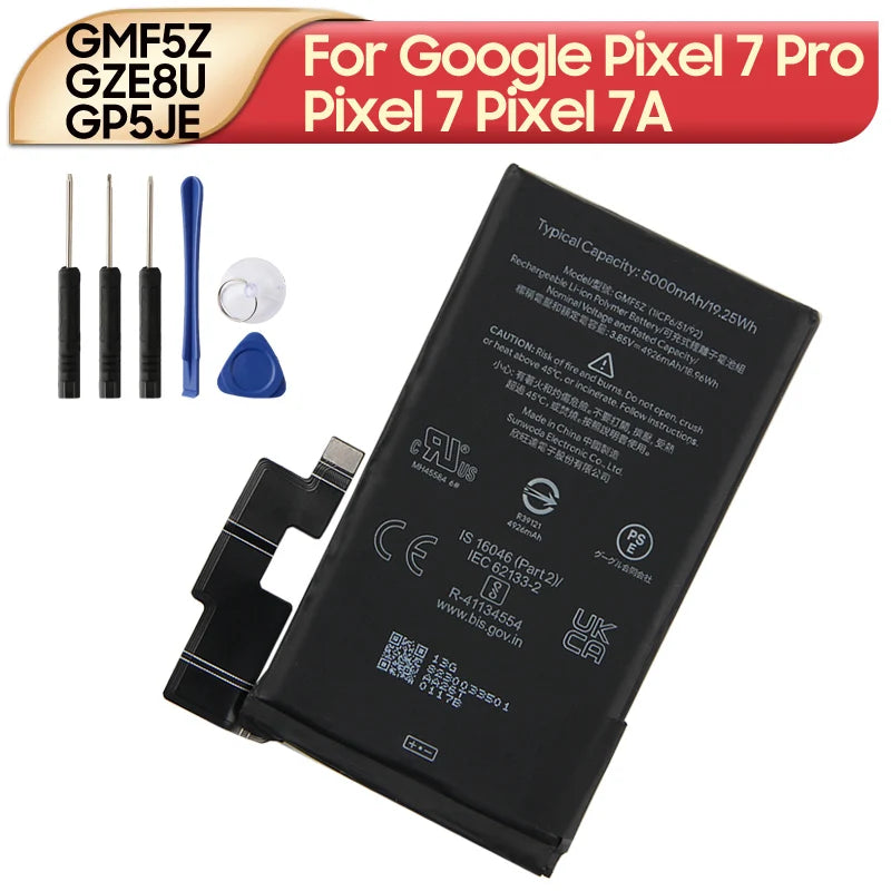 Replacement Phone Battery GMF5Z GZE8U GP5JE For Google Pixel