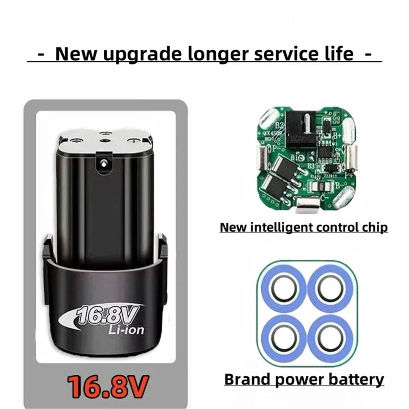 16.8V 2000mAh/3000mAh/4000mAh Li-Ion Battery Replacement for