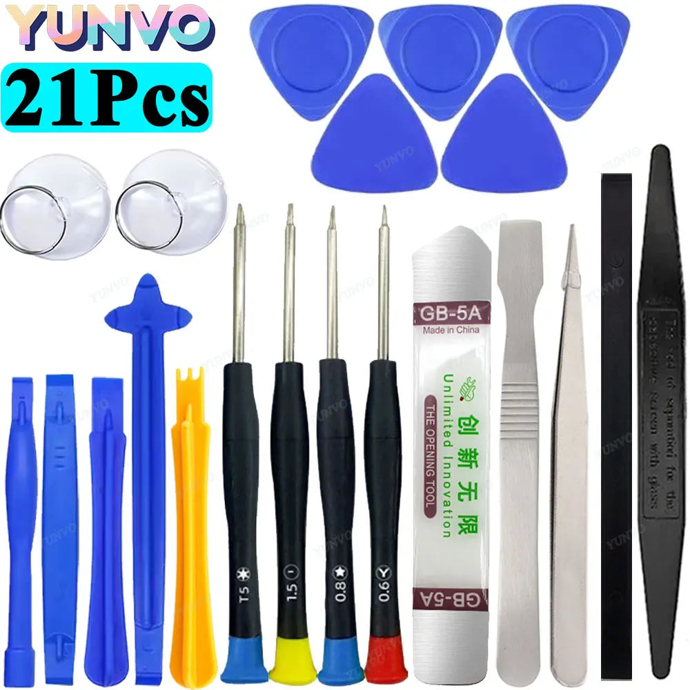 Professional Mobile Phone Repair Tool Kit Precision Screwdriver Set for iPhone Android Multi-Function Disassembly Opening Tool