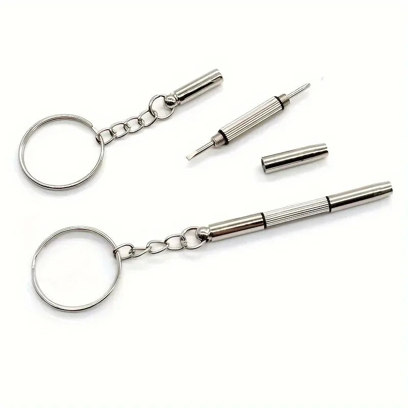 Viewring 1/3/5/10 Portable Eyeglass Repair Screwdriver Keych